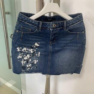 Women's denim skirt